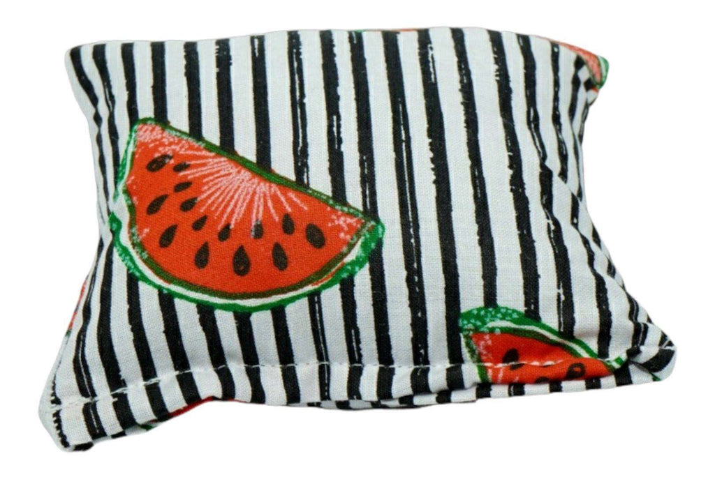 Eckbett für Kleintiere Wassermelone - Deine Pfoten