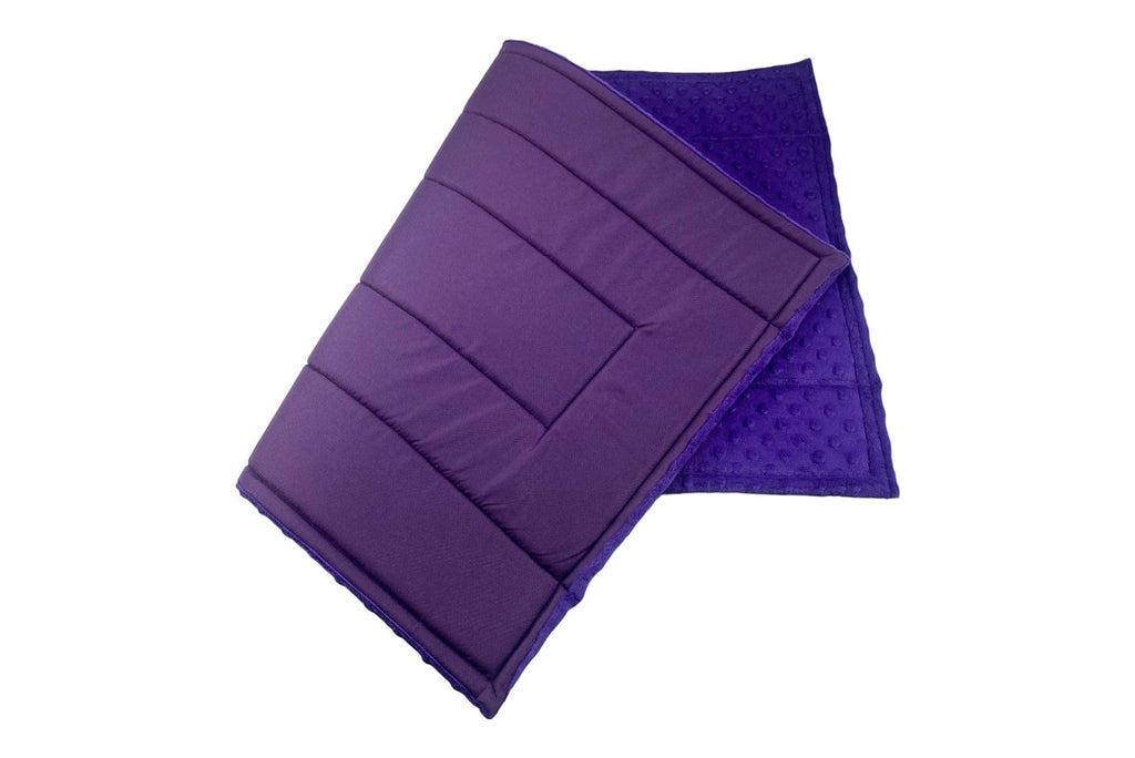 Wasserdichtes Pipi Pad aus Minky-Stoff Violett Deine Pfoten