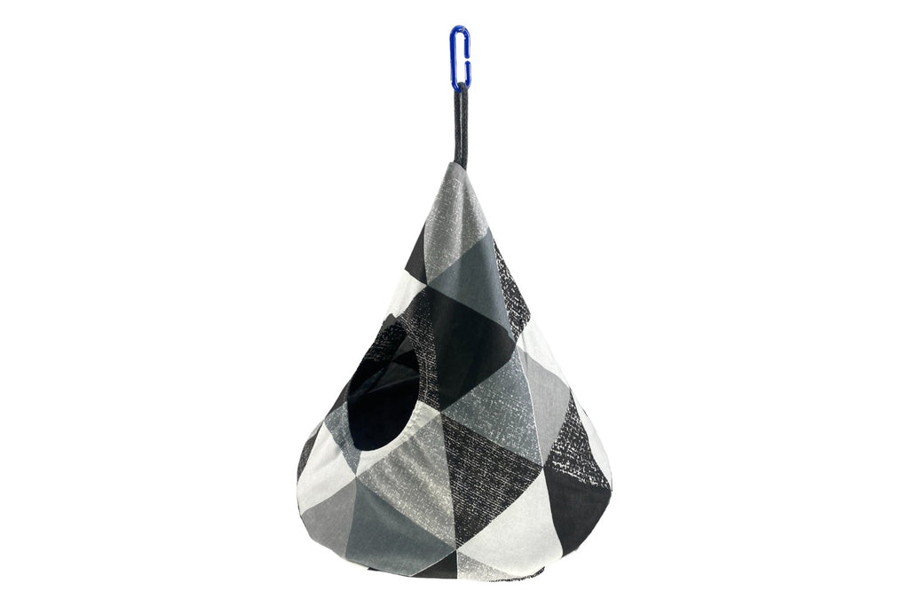 TIPI Zelt für Kleintiere Dreiecke groß - Deine Pfoten
