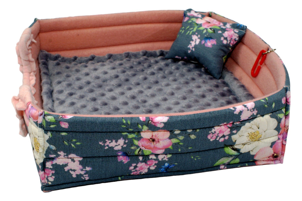 Sofa für Kleintiere Apfelblüten - Deine Pfoten